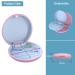 Orthodontic Aligner Case with Magnetic Closure & Textured Liner - Pink (2Pcs Aligner Removal Tools) - for Invisalign & Night Guard - Buy Online on GoSupps.com