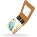 Travel Lipstick Organizer Case | Portable Makeup Bag with Mirror | Art Bird Flower Design - Shop Internationally - Buy Online on GoSupps.com