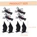 FRCOLOR 8 Pairs Halloween Hair Clips Bat Hairclips Halloween Hairpins Cosplay Hair Clips Kids Hair Barrettes Dress Accessories Non-woven Hair Clips Non-woven Fabric Clothing - Buy Online on GoSupps.com