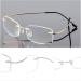 JoXiGo Rimless Reading Glasses for Men & Women - Ultralight 13g Flexible Frame with Case - 2.5 Magnification for Ages 60-64 - Stylish & Comfortable - Buy Online on GoSupps.com