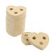 Healeved 10st ai cake mini moxa sticks MoShes heart formed moxibusion stick moxibusion wormwoman chinese moxibustion pads moxa cake chinese style khaki 4.5x4.5cm