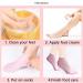 Dinghaole 1 Pair Moisturizing Exfoliating Socks - Repair Dry Cracked Heels & Soften Rough Skin - Silicone Aloe Socks for Women - Buy Online on GoSupps.com