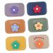 Gatuida Contact Lens Tweezers 6pcs Invisible Accompanying Box Mirror Film Travel Plastic Suction Cup Eye Protection Lens Suction Stick
