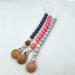20pcs Metal Wooden Pacifier Clips - DIY Soother Clasps for Pacifier Chains (3cm) - Buy Online on GoSupps.com