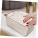 minkissy Nail Art Bowls Soaking Bowl Nail Salon Supplies Nails Exfoliating Containers Soaking Container Nail Manicure Bowls Nail Art Accessory Manicure Tool Nail Bowls Organizer Snack Wood 28x15.5cm Grey - Buy Online on GoSupps.com