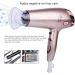 2200W Professional Hair Dryer with Diffuser Nozzles Ionic Salon Powerful Hairdryer AC Motor Fast Blow Dryer with 3 Heat Cool Shot 1.9m Long Cable Quiet Radiation Protection Small Gift - Buy Online on GoSupps.com