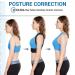 DIANMEI Posture Corrector for Men and Women - Adjustable Back Brace for Posture Correction and Neck & Shoulder Pain Relief - XL Black - Buy Online on GoSupps.com