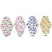 Toyvian 5pcs Reusable Cloth Menstrual Pads Set for Day & Night | Washable Mama Pads for Period | Portable & Eco-Friendly Towel Napkin - Buy Online on GoSupps.com