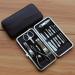 Electromax Nail Clippers Manicure Set for Thick Nails - Cuticle Remover, Toenail Care Cutter - Pedicure Travel Kit for Men and Women - Buy Online on GoSupps.com