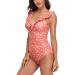 Tankini Ruffles: Swimsuit One Piece Women's Monokini Push Up Bikini V-Neck Sexy Tankini Swimsuit with Leg Swimwear Women's Tankini Tummy Control Swimsuit Women One Piece Beachwear Z-pink XXL - Buy Online on GoSupps.com