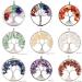 Multicolor Natural Chip Stone Beads - 400 Pieces 5-8mm | Healing Crystal Loose Rocks for DIY Bracelet Jewelry Crafting - Buy Online on GoSupps.com