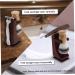 Beavorty 2-St Brush Holder & Electric Razor Stand | Wooden Shaving Tool Storage for Men | Premium Beard Grooming Accessory - Buy Online on GoSupps.com