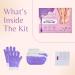 10-Minute Lavender Paraffin Hand & Foot Treatments | Self-Contained Wax Gloves & Booties for Intensive Hydration | At-Home Spa Experience - Buy Online on GoSupps.com