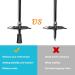 Buy 4 Rubber Buffers for Hiking Sticks - Replacement Tips for Nordic Walking & Crutches | 12mm Anti-Slip Design - Buy Online on GoSupps.com