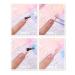 Ebanku 3D Acrylic Flower Nail Art - Five-Leaf White Flower Gems & Pearl Glitter for Stunning Nail Decorations - Buy Online on GoSupps.com