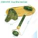CMH EYE Gua Sha Stone and Jade Roller-Perfect Face Roller for Face Care-Dark Green Face Massager-Anti-Aging Wrinkles Puffiness Natural Jade Roller and Gua Sha Set. - Buy Online on GoSupps.com