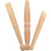 Stay healthy massage roller massage tab 3 pieces of reflex zone massage foot hand massage wooden stick tools wood health therapies traditional tool thai massage body foot hand face nack as shown