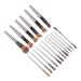 Premium 18-Piece Makeup Brush Set - Soft Powder Cosmetic Applicators for Eyeshadow Blush & Eyelashes | International Shipping Available - Buy Online on GoSupps.com