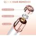 Facial Hair Removal for Women - Portable Rechargeable Lady Shaver & Painless Milky White Face Hair Remover - Buy Online on GoSupps.com