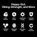 Happy Viking Triple Chocolate | 20g Plant Protein + Superfoods Powder | Created by Venus Williams | Plant-Based Vegan | Gut-Friendly | Low Carb Keto | Complete Meal Replacement - 24 oz - Buy Online on GoSupps.com