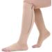 Buy Compression Calf Socks for Varicose Veins Relief | Knee Support for Travel Nurses & Pregnancy Recovery | XXL Nude - Buy Online on GoSupps.com