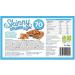 Skinny Crunch Bars Light Salted Caramel x3 Packs with Kitchenfella Healthy Challenge - Buy Online on GoSupps.com