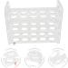 Hohopeti Egg Storage Rack Egg Holder for Fridge Eggs Egg Storage Stand Egg Rack for Fridge Door Dedicated Box White 25.00X20.00X11.00CM - Buy Online on GoSupps.com