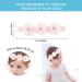 Baby Girl Flower Headbands - 6 Pack Hair Accessories for Newborns | Perfect for Parties Weddings & Baptism - Buy Online on GoSupps.com