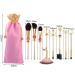Anime Sailor Moon Makeup Brush Set - Metal Handle Cosmetic Brushes for Eye Shadow Blush & More | Perfect Gift for Girlfriend - Buy Online on GoSupps.com
