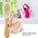 Baby Hair Brush Set - Soft Natural Goat Hair Comb with Wood Bristles for Newborns and Toddlers - Buy Online on GoSupps.com