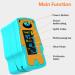 Pediatric Pulse Oximeter for Kids | Accurate O2 Saturation Monitor | Fingertip Blood Oxygen Monitor - Green - Buy Online on GoSupps.com