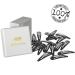 Premium Black Hair Clips (20 Pack) | 4.9 cm Corrugated Design for Strong Hold | White Storage Box Included - International Shipping - Buy Online on GoSupps.com
