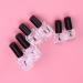 6 pi ces Lot de Flacons Vernis Ongles Vides Verre Transparent avec Pinceau Int gr Bouchon tanche sans Fuite pour DIY et Remplissage Facile - Buy Online on GoSupps.com