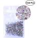 Milisten Nails Decoration AB Nail Art Rhinestones Glass Nail Crystal Flatback Beads Charms Gems Stones For Makeup Clothes Shoes Phone Shell Decor 2.4mm Nail Decoration - Buy Online on GoSupps.com