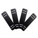 Epessa Hoverboard Seat Attachment Straps Set with Protectors, Anti-Wear Replacement Straps for Go Cart Hovercart, Durable Straps for Hover Boards Accessory Go Kart 4pcs protectors