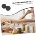 Premium Toddmomy Yoga Massage Ball & Roller - Double Lacrosse Balls for Muscle Relief | International Shipping - Buy Online on GoSupps.com