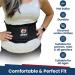 Breathable Adjustable Back Brace for Lower Back Pain - Perfect for Men & Women | Includes Mesh Bag | Ideal Support for Heavy Lifting - Large Black - Buy Online on GoSupps.com