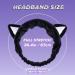 I DEW CARE Black Cat Face Wash Headband - Soft Spa Headband for Makeup and Shower - Teen Girls' Essential - Buy Online on GoSupps.com