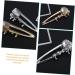 Beaupretty Wedding Crystal Barrettes rhinestone small hair barrettes metal hair clips for women hairpin women hair clips womens hair clips alligator clips for hair Miss button wedding Hair - Buy Online on GoSupps.com