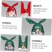 SKISUNO Christmas Nougat Bag 100pcs Wrapping Candy Biscuit Pouches Design Adorable Printed Party Nougat Ing Rabbit - Buy Online on GoSupps.com