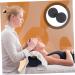Goohochy Yoga Massage Ball - Double Lacrosse Hand & Foot Roller - Earth Colors - Fascia Release & Relaxation (12x6.3cm) - Buy Online on GoSupps.com