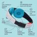 Manta Cool Mask - Blackout Cooling Eye Mask | Zero Eye Pressure | Ceramic Beads | Relief for Migraine, Headaches, Allergies, Puffy Eyes & Sinus | Best Sleeping Mask - Buy Online on GoSupps.com