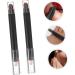 Gogogmee 2pcs Small Eyeshadow Double Ended Makeup Brush Eyeshadow Makeup Eye Shadow Makeup Black Abs - Buy Online on GoSupps.com