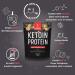 Ketoin Protein Shake - Keto-Friendly Concentrate with KCAA & MCT - Chocolate 500g - Ideal for Ketosis & Sports Diets - Buy Online on GoSupps.com