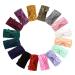 Nylon Baby Headband Hairband Elastic Bow For Baby Girl Newborn Toddler 16 Pieces Yoga Hair Bands