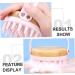 SESESFOUFU Shampoo Brush & Scalp Massager - Pink Scrubber for Hair Care & Peeling - 8.4x8x7.4cm | International Shipping Available - Buy Online on GoSupps.com