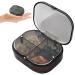 Daily Pill Organizer 4 Compartments Portable Pill Box with Moisture-Proof Design Cute Medicine Organizer to Hold Vitamin Fish Oil Supplements and Medication New Box