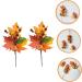 Zerodeko 10 Pcs Faux Maple Squash Autumn Faux Plant Plants Decor Maple Leaf Bouquet Artificial Fall Picks Fall Maple Leaf Halloween Decoration Halloween Party Silk Flower Household Leaves Orangex5pcs 22x22cmx5pcs - Buy Online on GoSupps.com