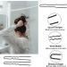 200 PCS U-Shaped Bobby Pins for Thick Hair - Brown & Black Styling Pins with Storage Box - Buy Online on GoSupps.com