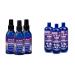 Dr Teal's Sleep Spray with Melatonin & Essential Oil Blend 6 fl oz (Pack of 3) & Kids 3-in-1 Sleep Bath: Bubble Bath Body Wash & Shampoo with Melatonin & Essential Oil 20 fl oz (Pack of 3) Spray + 3-in-1 Sleep Bath(Pack